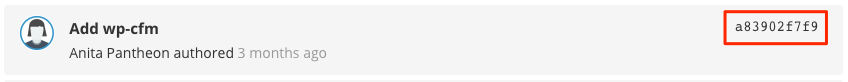 commit ID