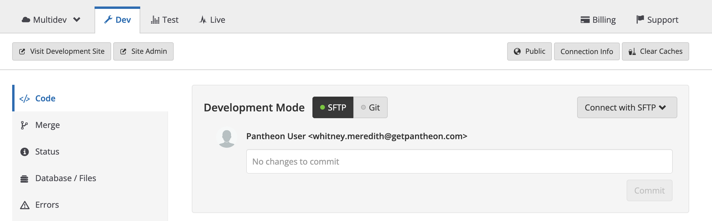 Development Modes
