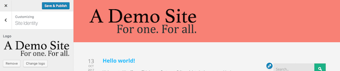 Uploaded Logo
