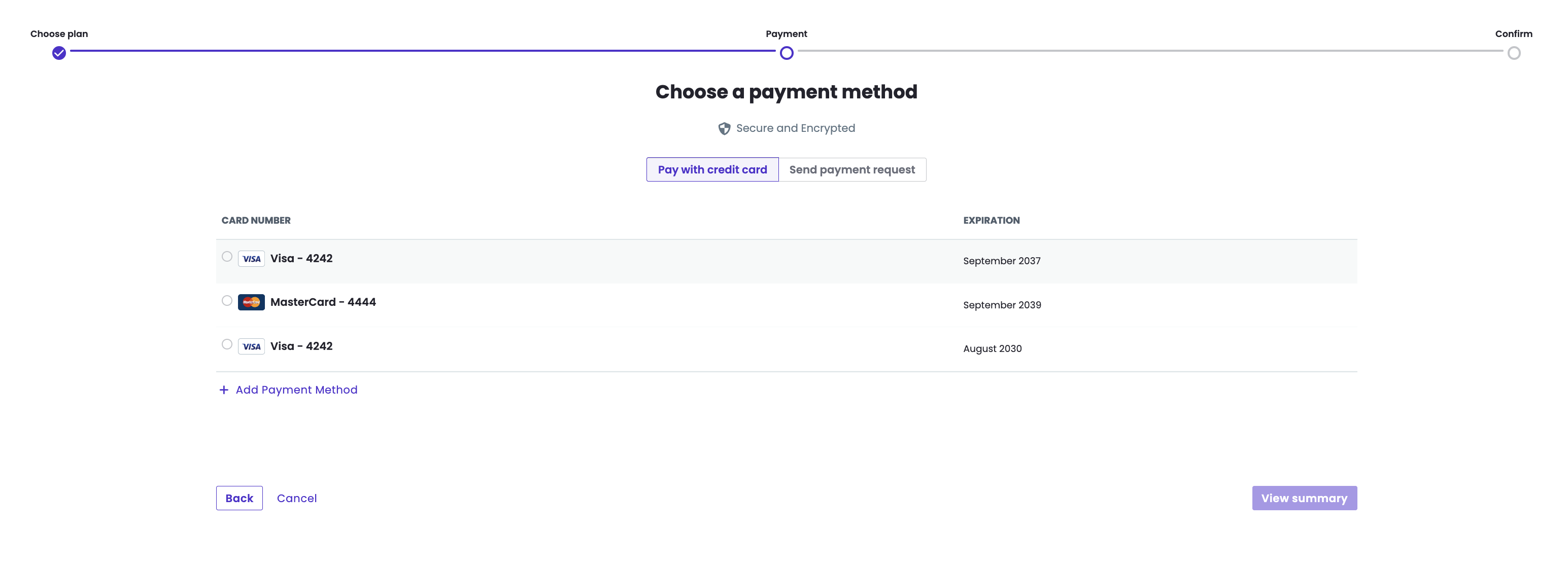 Select Add New Card